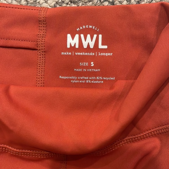 NWOT Womens Madewell leggings-Size Small - Picture 2 of 2